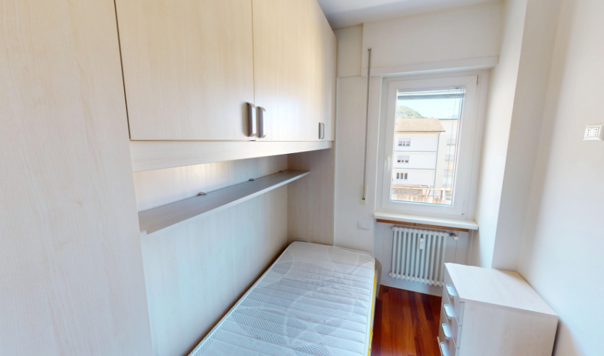 Renovated fully furnished two-room apartment for sale in Bolzano, South Tyrol Italy