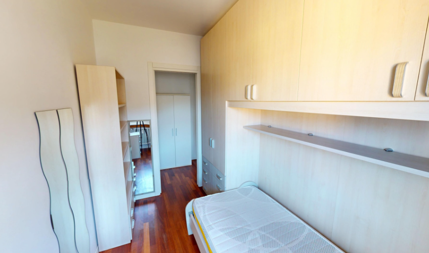 Renovated fully furnished two-room apartment for sale in Bolzano, South Tyrol Italy