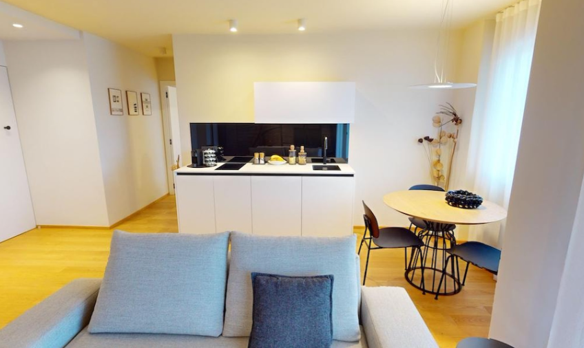 Elegant 2-room apartment with balcony and fully furnished in Bolzano, South Tyrol Italy