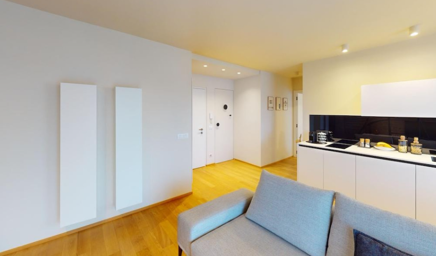 Elegant 2-room apartment with balcony and fully furnished in Bolzano, South Tyrol Italy