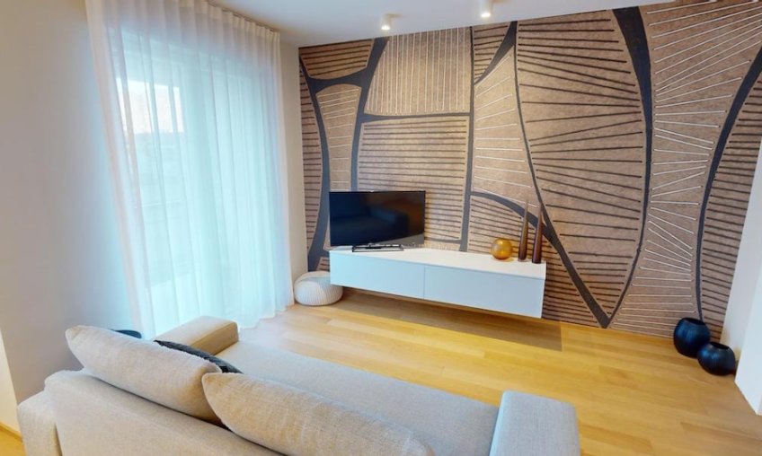 Elegant 2-room apartment with balcony and fully furnished in Bolzano, South Tyrol Italy