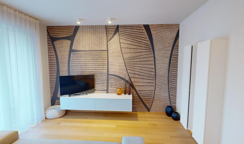 Elegant 2-room apartment with balcony and fully furnished in Bolzano, South Tyrol Italy