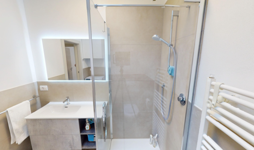 Renovated two-room apartment for sale in Bolzano, Italy