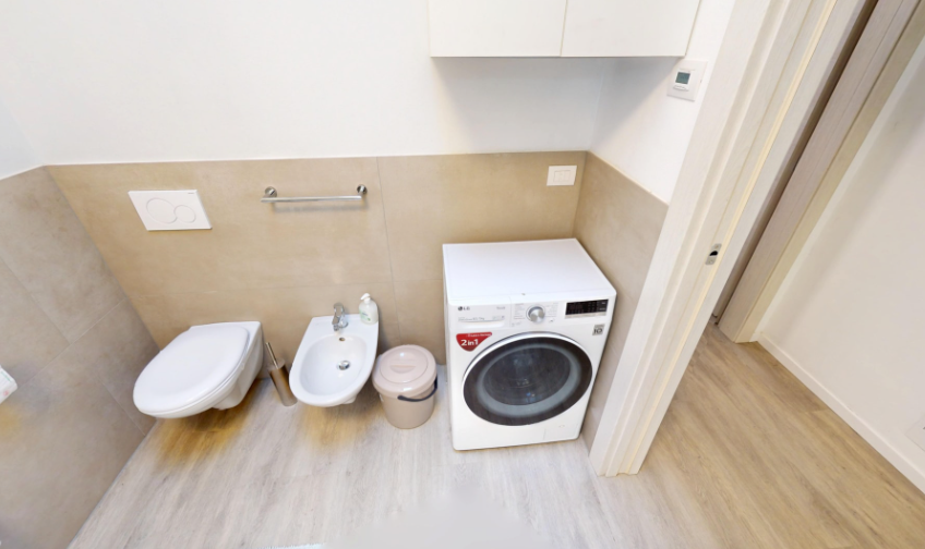 Renovated two-room apartment for sale in Bolzano, Italy